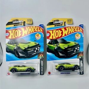 Hot Wheels HW Dream Garage Mazda MX-5 Miata Lot Of 2x - 2025 HW Legends Tour 2/5